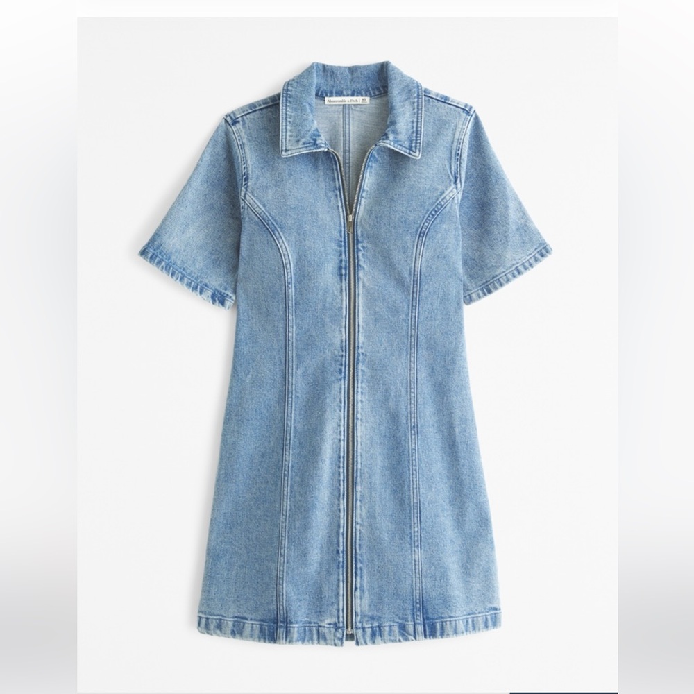 Abercrombie Zip Denim Dress